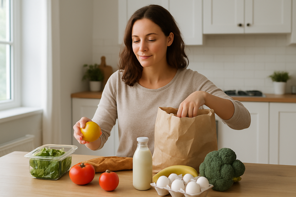 Person in everyday setting — health and wellness