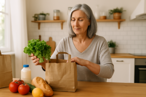 Person in everyday setting — health and wellness